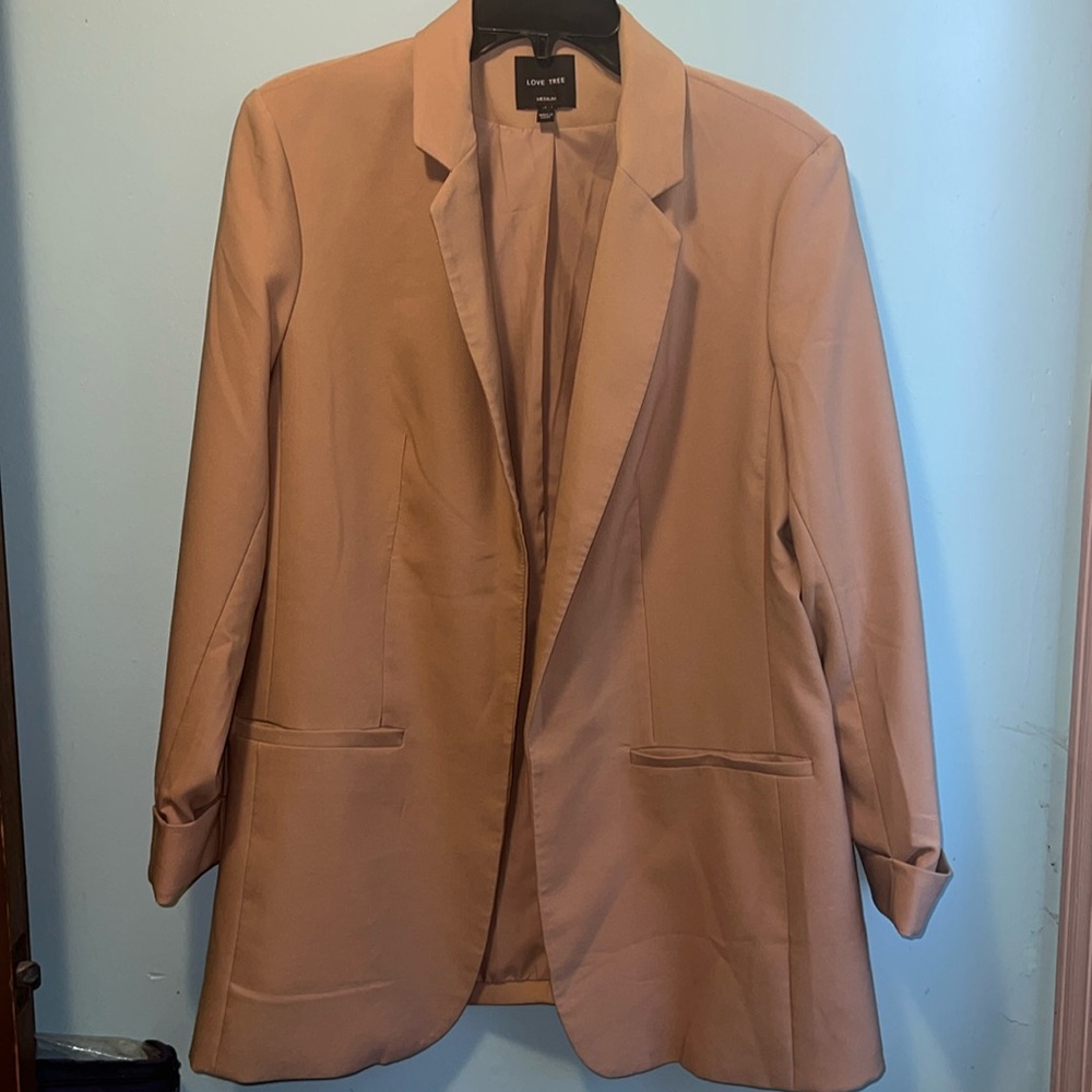 Love Tree beige blazer sz XL